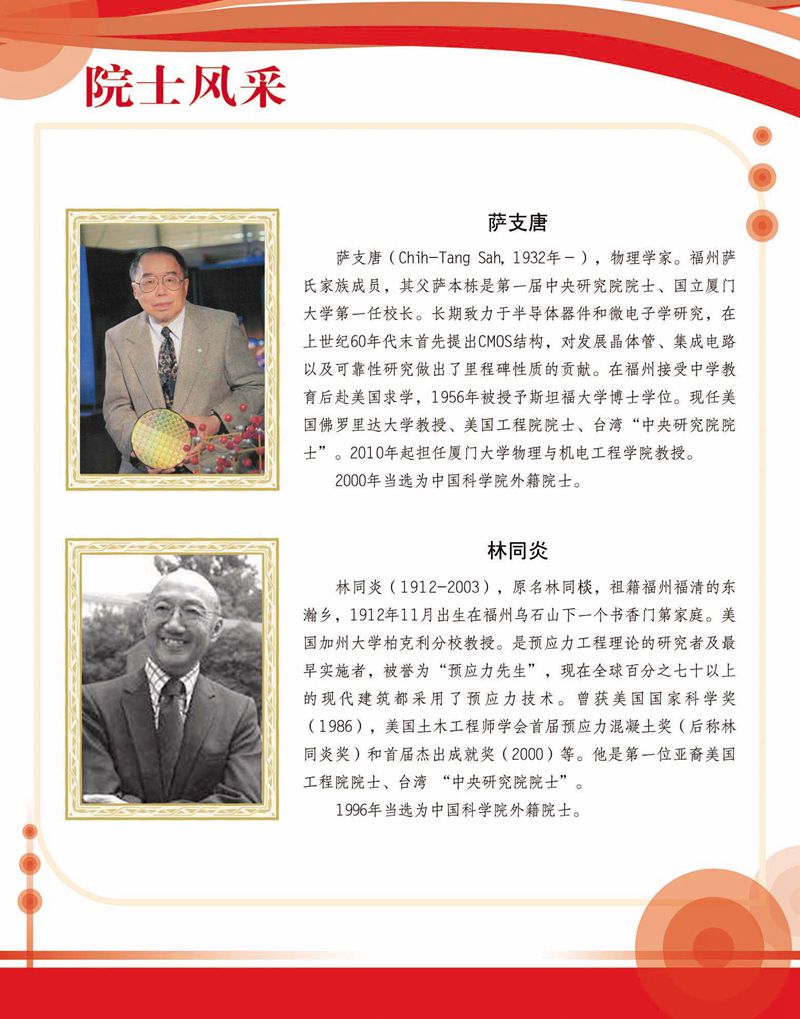 闽籍院士风采展
