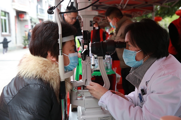 福州科技馆眼健康分馆参加2024年省、市“三下乡”集中服务活动