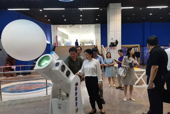 省科协党组成员、副主席鲁伟群一行调研福州市科普工作