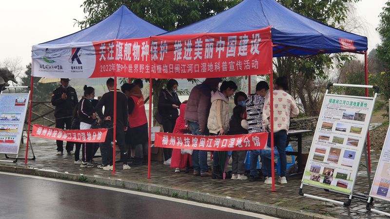 福州科技馆闽江河口湿地分馆世界野生动植物日科普宣教活动
